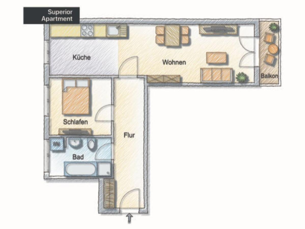 Schwarzwald Loft Lägenhet Baden-Baden Exteriör bild